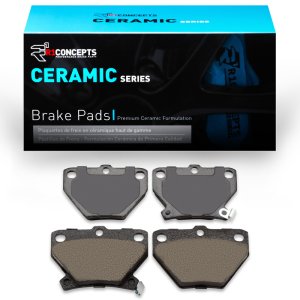 Pontiac Vibe Brake Pads - Rear - R1 Concepts - R1 Ceramic - `00-`08
